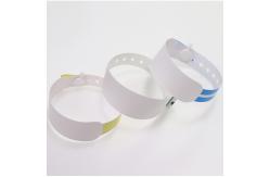 China Wholesale Disposable Hospital Identification Wristbands Blank Inkjet Printed Thermo-Sensitive Patient Paper Wristbands supplier