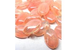 China Light Peach-Orange Lab Sapphire Gemstone Fusion Of Elegance And Innovation supplier