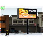 Ultra Thin RGB P6 P8 IP65 Led Advertising Billboards With 3-*Year Warranty for sale