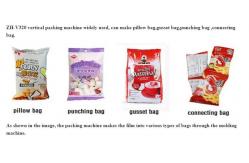 China VFFS Sealing Automatic Granule Packing Machine PLC Control supplier