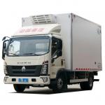 Hot Sales New Model HOWO 4x2  Lightweight Refrigerator Truck Freezer Van Transportation Truck for sale