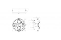 China Full Stroke Main Laser Chuck For Tube Laser Cutting Machine supplier