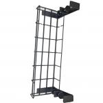 3mm Thickness Carbon Steel Adjustable Under Desk Cord Wire Management Tray No Drill Cable Basket for sale