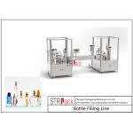 5-100ML Vacuum Perfume Filling And Capping Machine Large Capacity With Valve Placer for sale