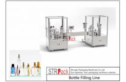 China 5-100ML Vacuum Perfume Filling And Capping Machine Large Capacity With Valve Placer supplier