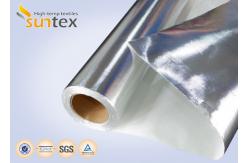 China High Temperature Insulation Aluminum Foil Fiberglass Cloth For Heat Shielding Applications supplier