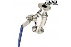 China Clamp Manual High Pressure Ball Valve For Pressure Washer supplier