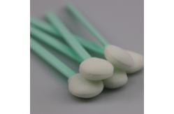 China 125mm Single Big Round Sponge Head Cleanroom Foam  Cleaning Swab supplier