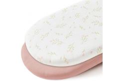 China Breathable 32*16 Inches Cradle Bed Sheets Bassinet Mattress Sheets supplier