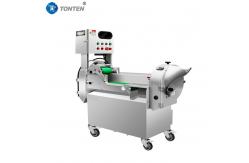 China Fully Automatic Industrial Vegetable Cutter Slicer Machine For Supermarket Restaurant supplier