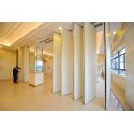 Fireproof Wood Mobile Folding Sound Proof Partition Wall Size 100 mm