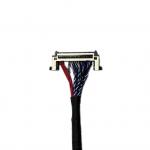 450mm FFC Flat Flexible Cable Lvds Cable Connection ISO13485 For Aerospace