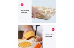 China High Temperature Resistant 12 Cavity Silicone Bread Mold supplier