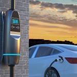 7kw 32a Type 2 Level 2 OLCD Screen Car Portable Ev Charger For Wuling for sale