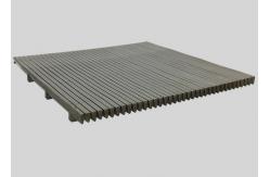 China 2500M Width Welded Wedge Johnson Wire Screen For Plate Sieve Without Frame supplier