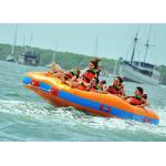 Fun Beach Surfing Water Sport Games / Inflatable Flying Towable Tube for sale