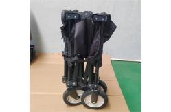 China Heavy Duty Push Pull Outdoor Folding Wagon 60KG Load Capacity supplier