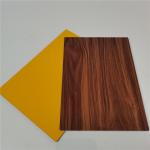 Anti - Corrosion Wood Grain Aluminum Composite Panel For Outdoor Decoration for sale