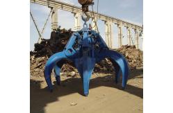 China Electro Hydraulic Cactus Grab Bucket High Capacity For Irregular Bulk Materials supplier