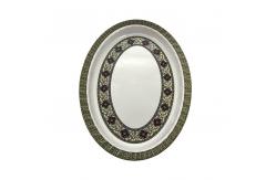 China Household Deep Oval Melamine Soup Plate 18 Tasteless Durable supplier