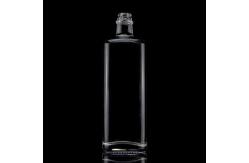 China Glass Whisky Bottle Square 700ml Thick Bottom 750ml 500ml Tequila Bottles for Spirits supplier