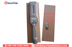 China Magnetic / Nonmagnetic Hand Held Metal Detector Wand Sliver PCB Board 6 Buttons supplier