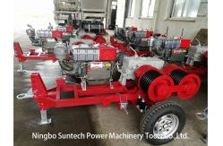 China Shaft Driven Cable Winch Puller 30KN Fast Speed For Line Construciton supplier
