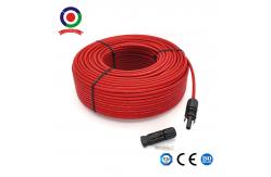 China 1 Pair Female And Male Connector Adapter Kit 30FT Red Black supplier