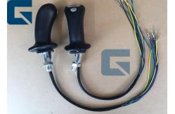 China Excavator Joystick Controller / Manipulation Handle With 4 Buttons Front 3 Back 1 supplier
