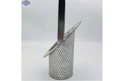 China Customize cylindrical wedge wire screen SS304 wedge screen paper mill pressure screen basket supplier