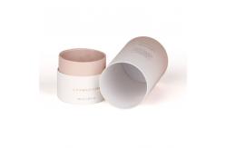 China Cylindrical Paper Tube Packaging Flexible FDA Eco-friendly Embossing Logo Lid supplier