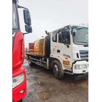 Truck Mounted Used Concrete Line Pump 13495kg 100502 Engine for sale