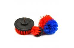 China OEM 2 Cone Rotary PP Bristle Drill Cleaning Brush supplier