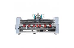 China 380V 220V Carton Box Folder Gluer Machine , 2400mm Automatic Carton Folding Gluing Machine supplier
