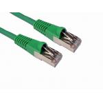 Customized 23/24/26AWG Cat 7 Ethernet Patch Cable Shielded BC CCA CCS 25 Ft for sale