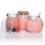 Eco Friendly Glass Pudding Jars Dessert Container For Sauce Pickles 300ml for sale