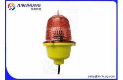 China Single LED Aviation Obstruction Light Steady Burning Flashing Adjustable supplier