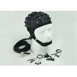Customized Channel EEG Skull Cap , Clinical EEG Hat 2 Different Material for sale