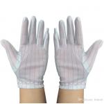 High Dexterity 10e10 Ohm Polyester Cleanroom ESD Hand Gloves