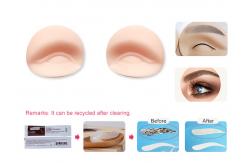 China 4D Module Silicone Permanent Makeup Practice Skin For Tattoo Eyebrows Training supplier