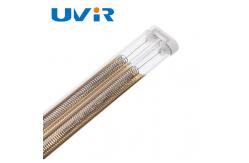 China UVIR Medium Wave Infrared Lamp , CE ROHS Quartz Tube Infrared Heaters supplier
