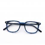 Adjustable Temple Handmade Acetate Optical Glasses Frames MR 98018 for sale