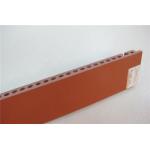 Red Terracotta Building Construction Materials Weather Resistance Wall Panels for sale