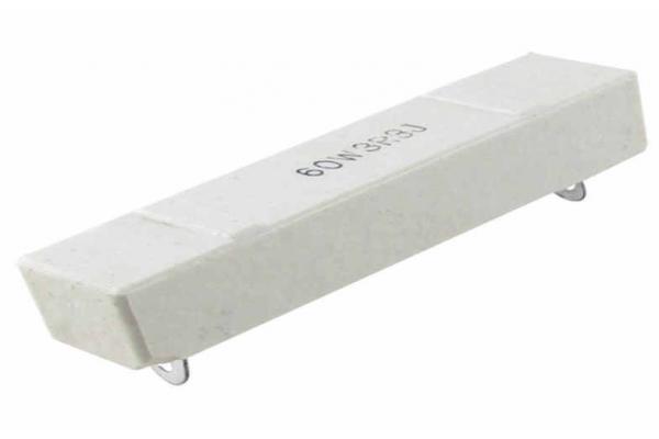 High Power 10W Adjustable Wirewound Cement Resistor 680 Ohm , CTI SGS