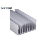 6005 Alloy Alodine Aluminum Heat Sink Extrusion Profiles With CNC Machining for sale