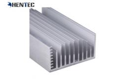 China 6005 Alloy Alodine Aluminum Heat Sink Extrusion Profiles With CNC Machining supplier