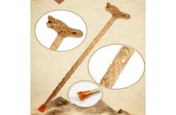 China Elderly Custom Wood Walking Canes For Mountain Climbing supplier