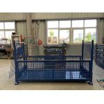 Customized Padlock Locking System  Collapsible Stillage Cage For Logistics