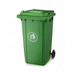 Community Large Plastic Dustbin Mobile Garbage Bin 1100 Liter