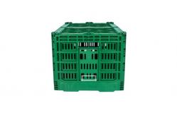 China 3.4kg 100% Virgin PP Heavy Duty Fruit And Vegetable Plastic Crates supplier